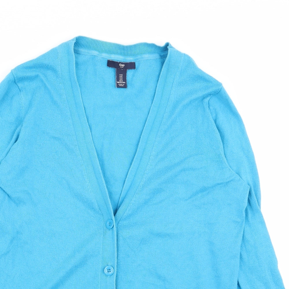 Gap Womens Blue   Cardigan Jumper Size S