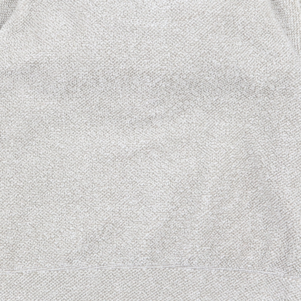 TU Womens Beige   Full Zip Jumper Size 8