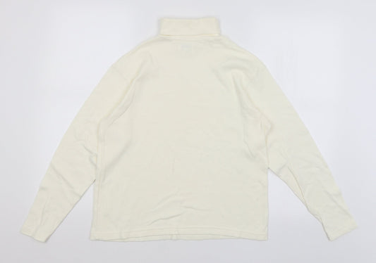Brettles Womens Ivory   Basic T-Shirt Size XL