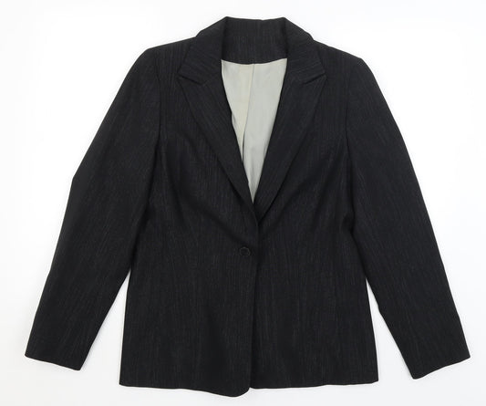 NL Collection Womens Black   Jacket Blazer Size 14
