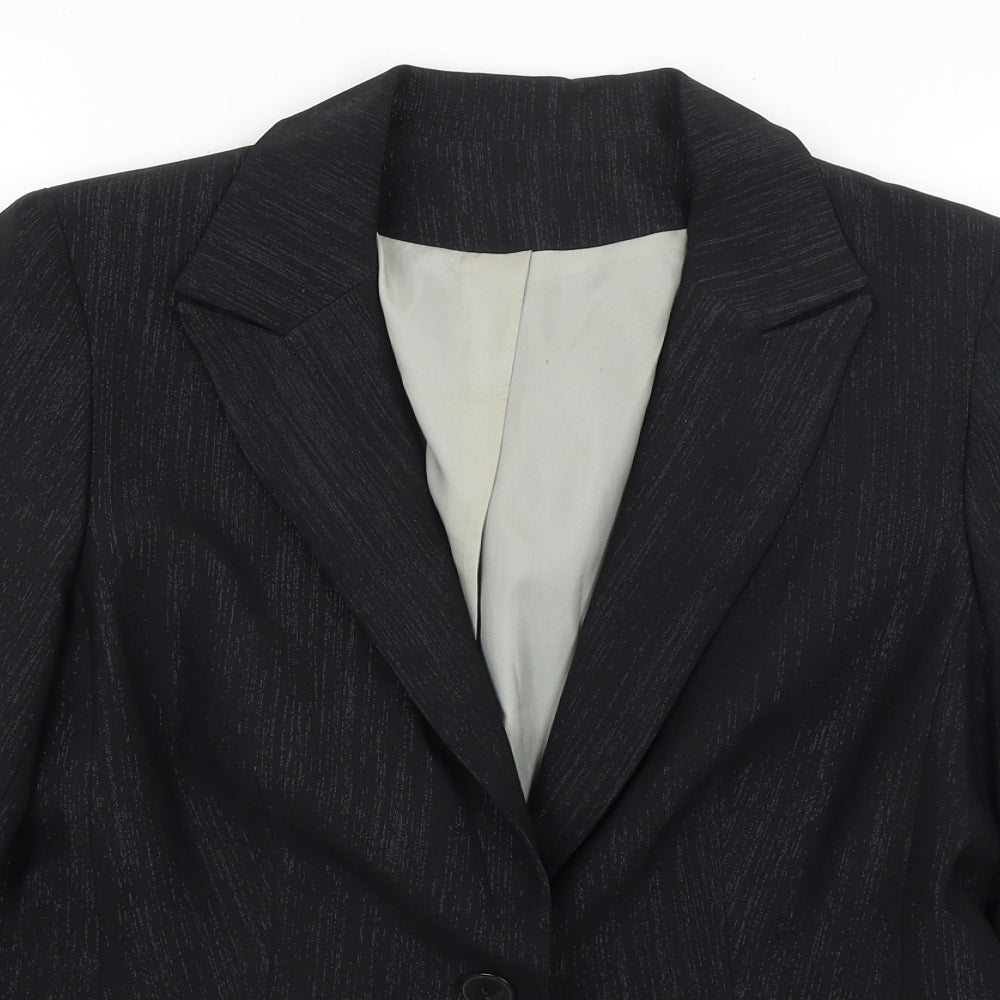 NL Collection Womens Black   Jacket Blazer Size 14