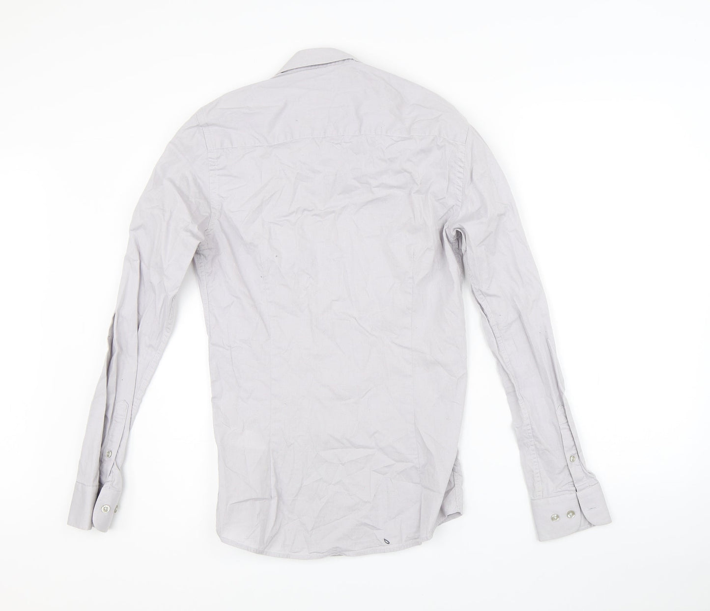 New Look Mens Grey    Button-Up Size S