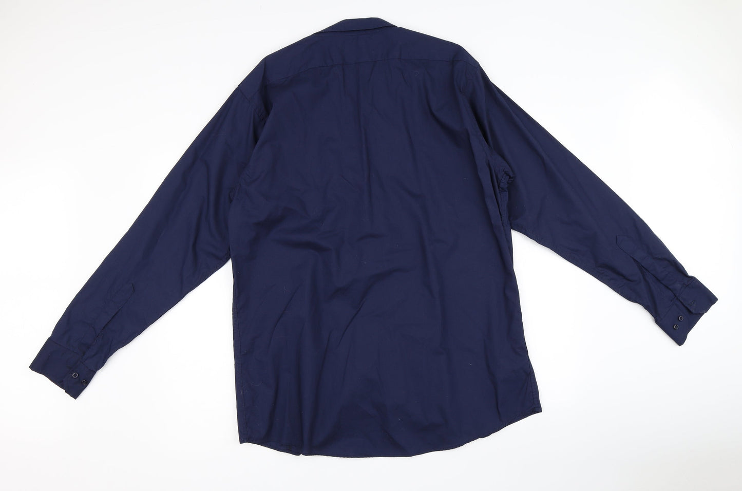 Lyon Becker Mens Blue    Button-Up Size 2XL