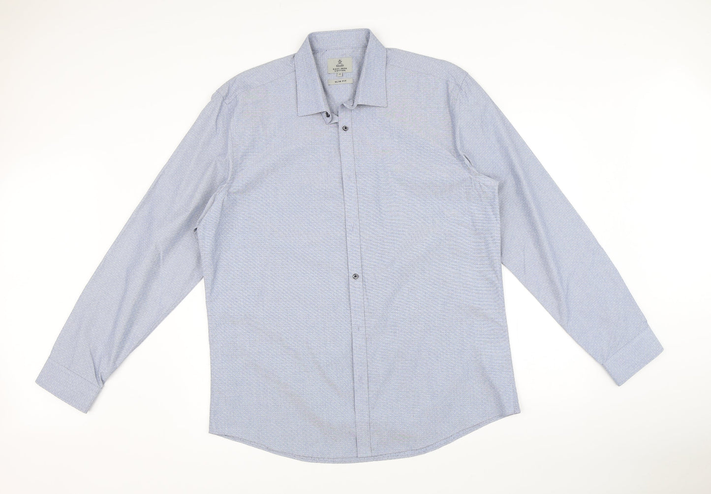Matalan Mens Blue    Button-Up Size 17