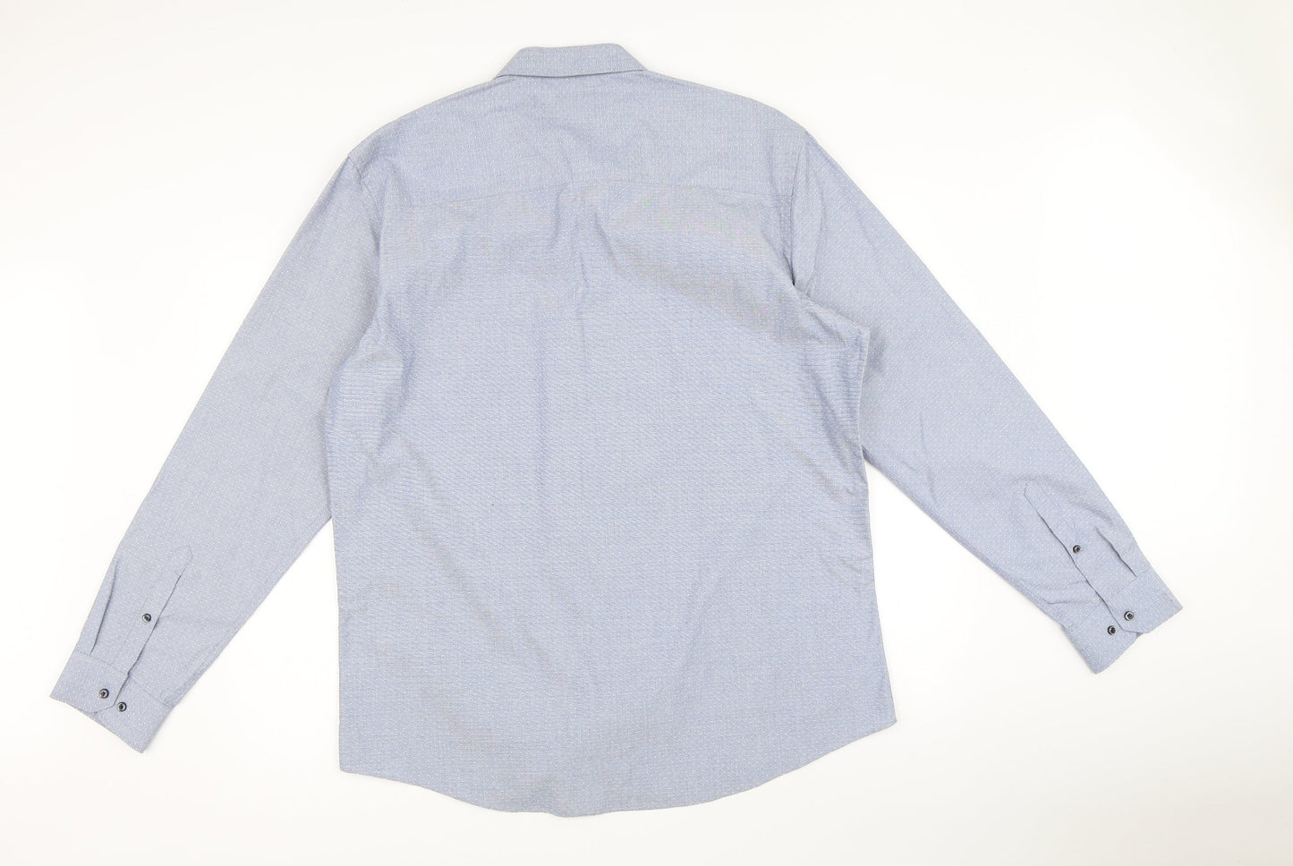 Matalan Mens Blue    Button-Up Size 17