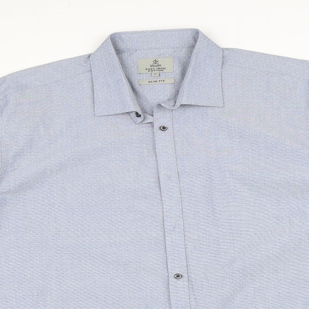 Matalan Mens Blue    Button-Up Size 17