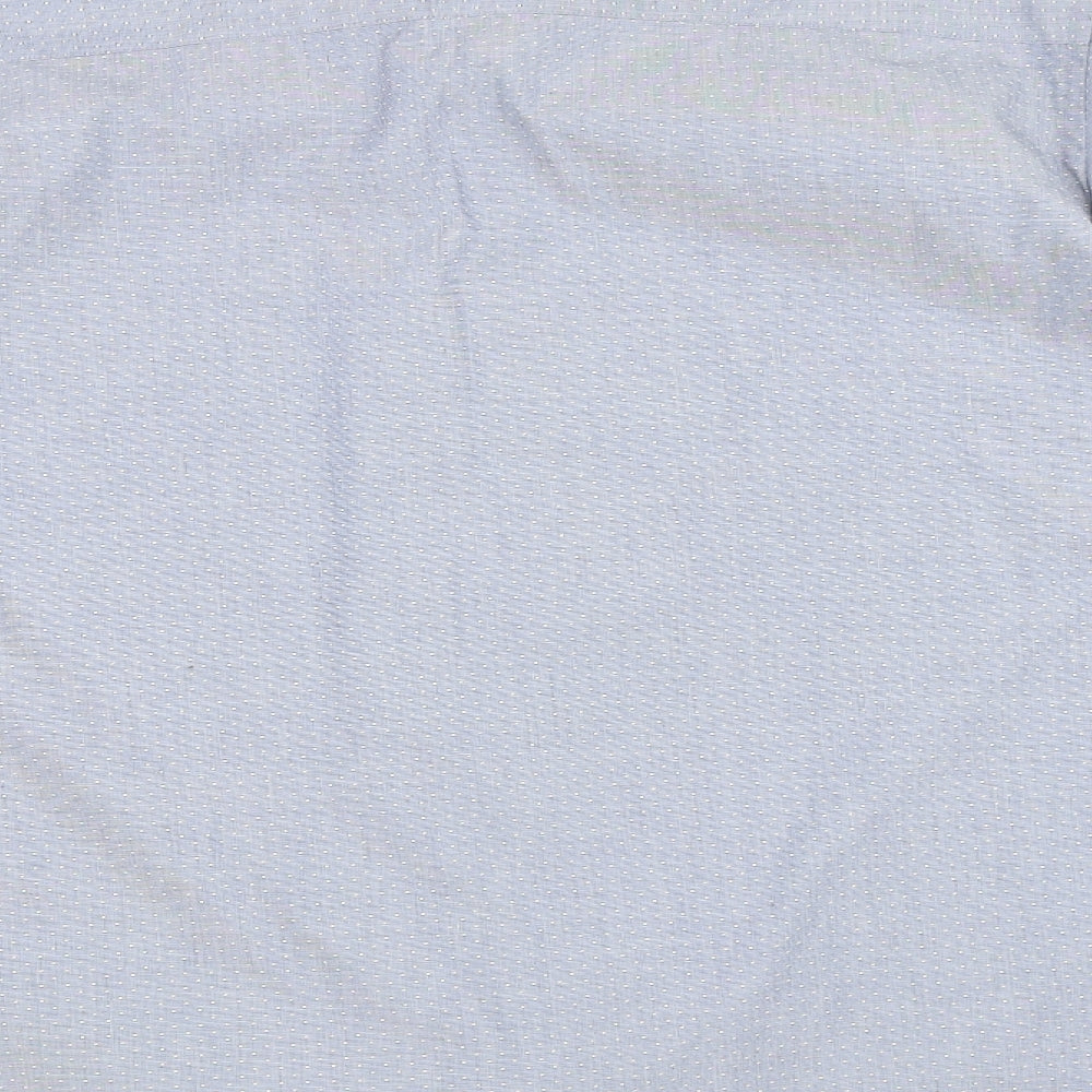 Matalan Mens Blue    Button-Up Size 17