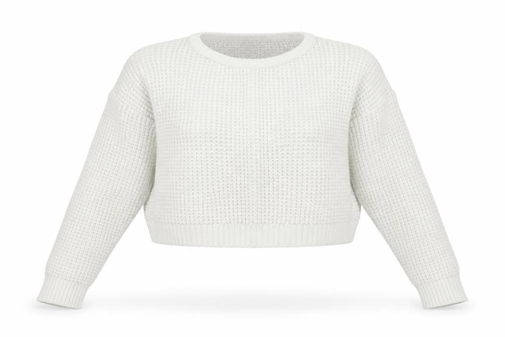 Topshop  Womens White   Pullover Jumper Size 12