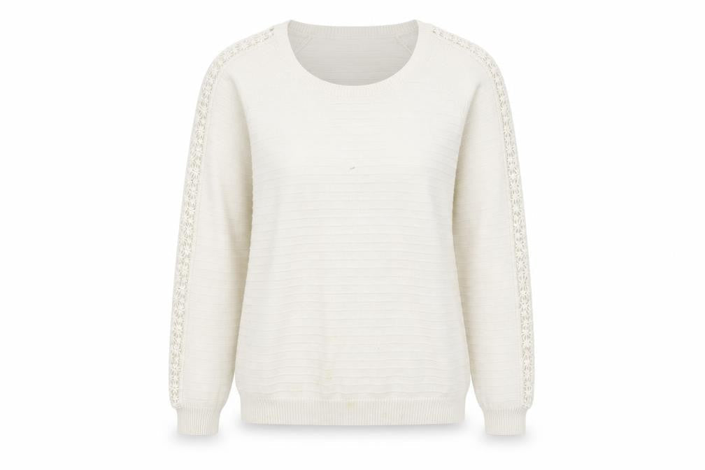 Marks and Spencer  Womens White   Pullover Jumper Size 12