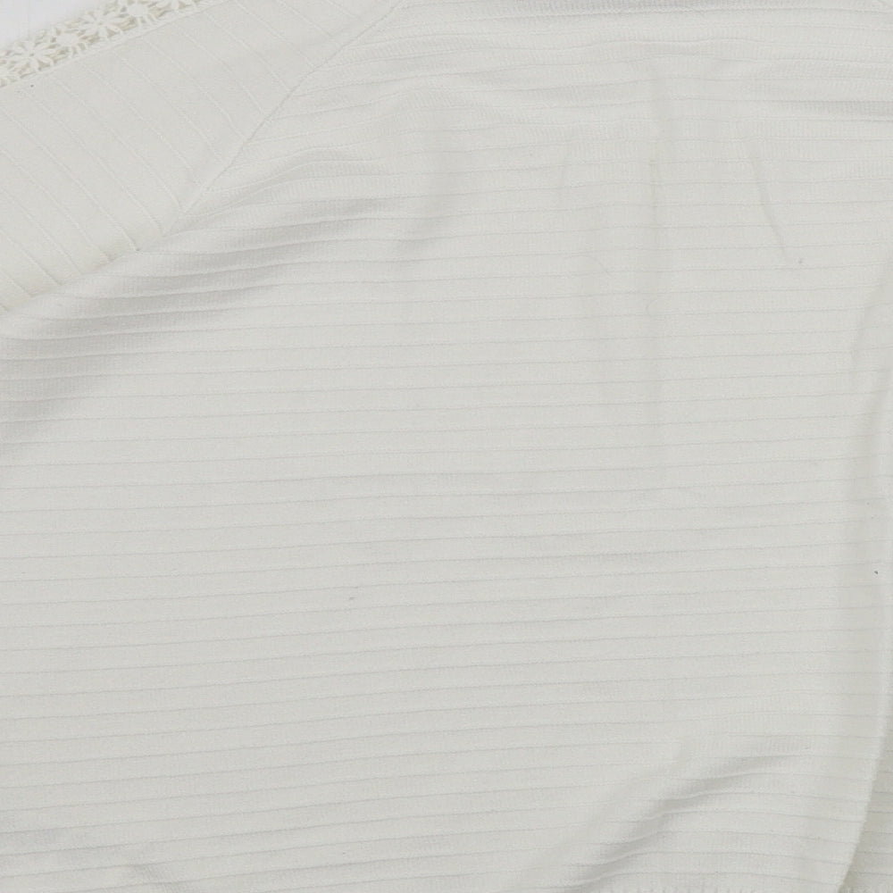Marks and Spencer  Womens White   Pullover Jumper Size 12