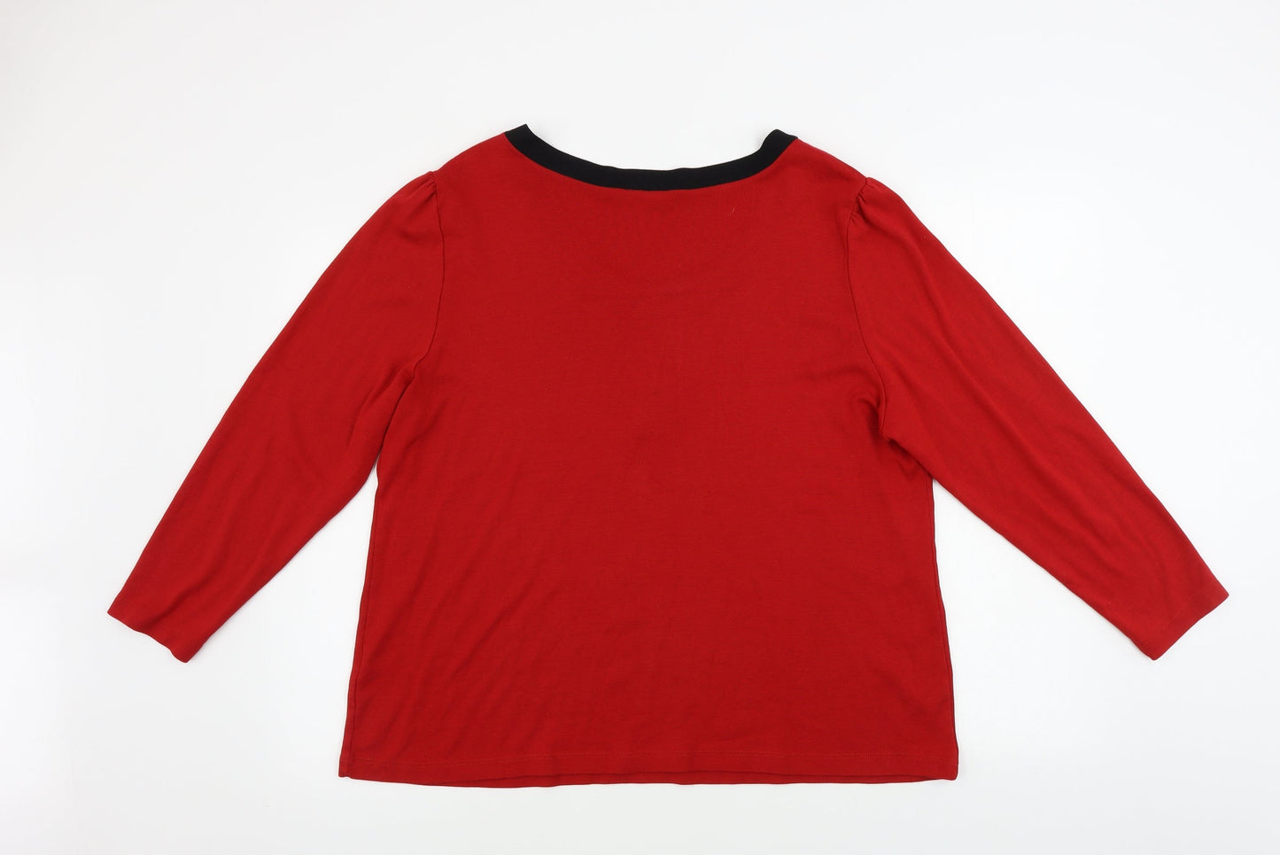 ELVI Womens Red   Pullover Jumper Size M