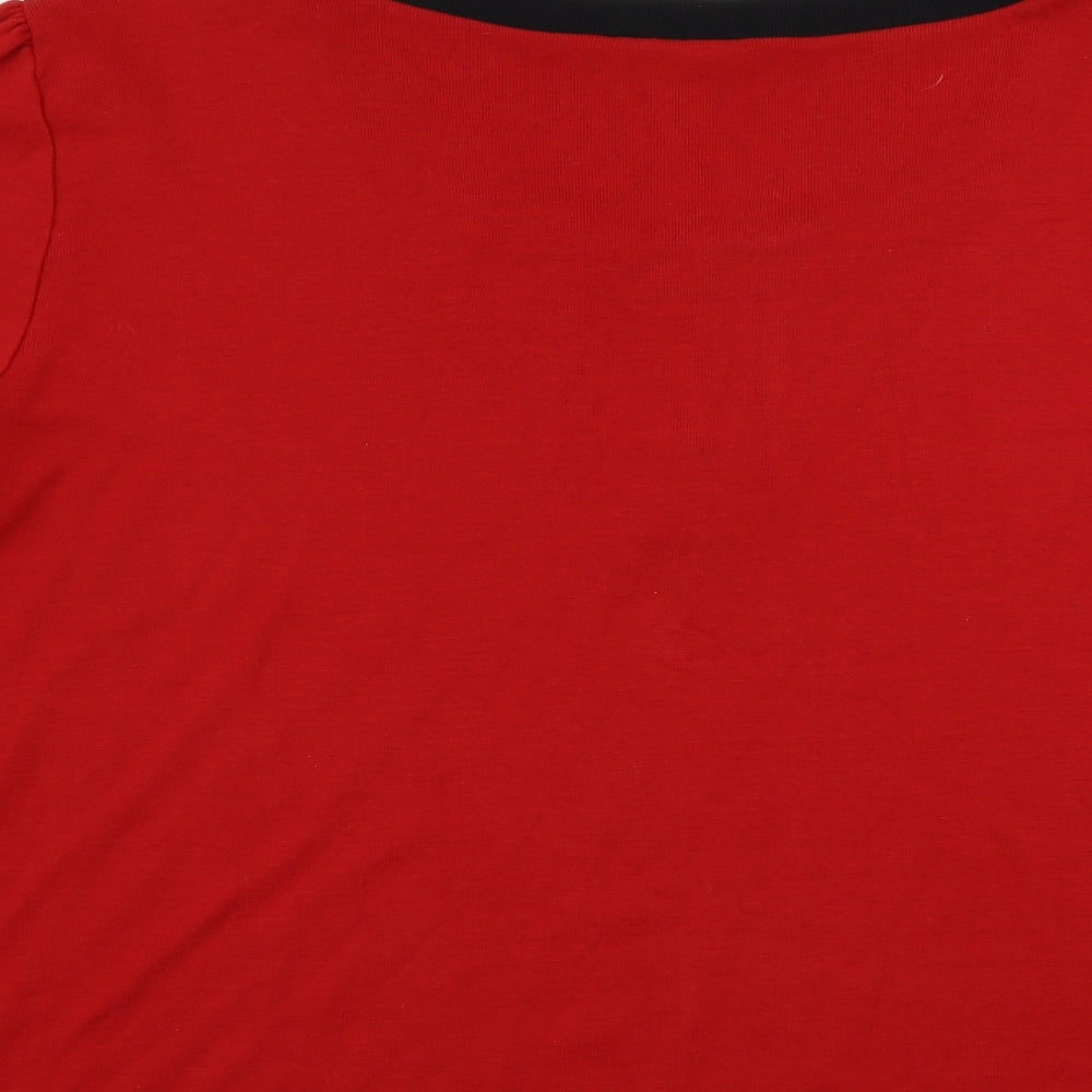 ELVI Womens Red   Pullover Jumper Size M