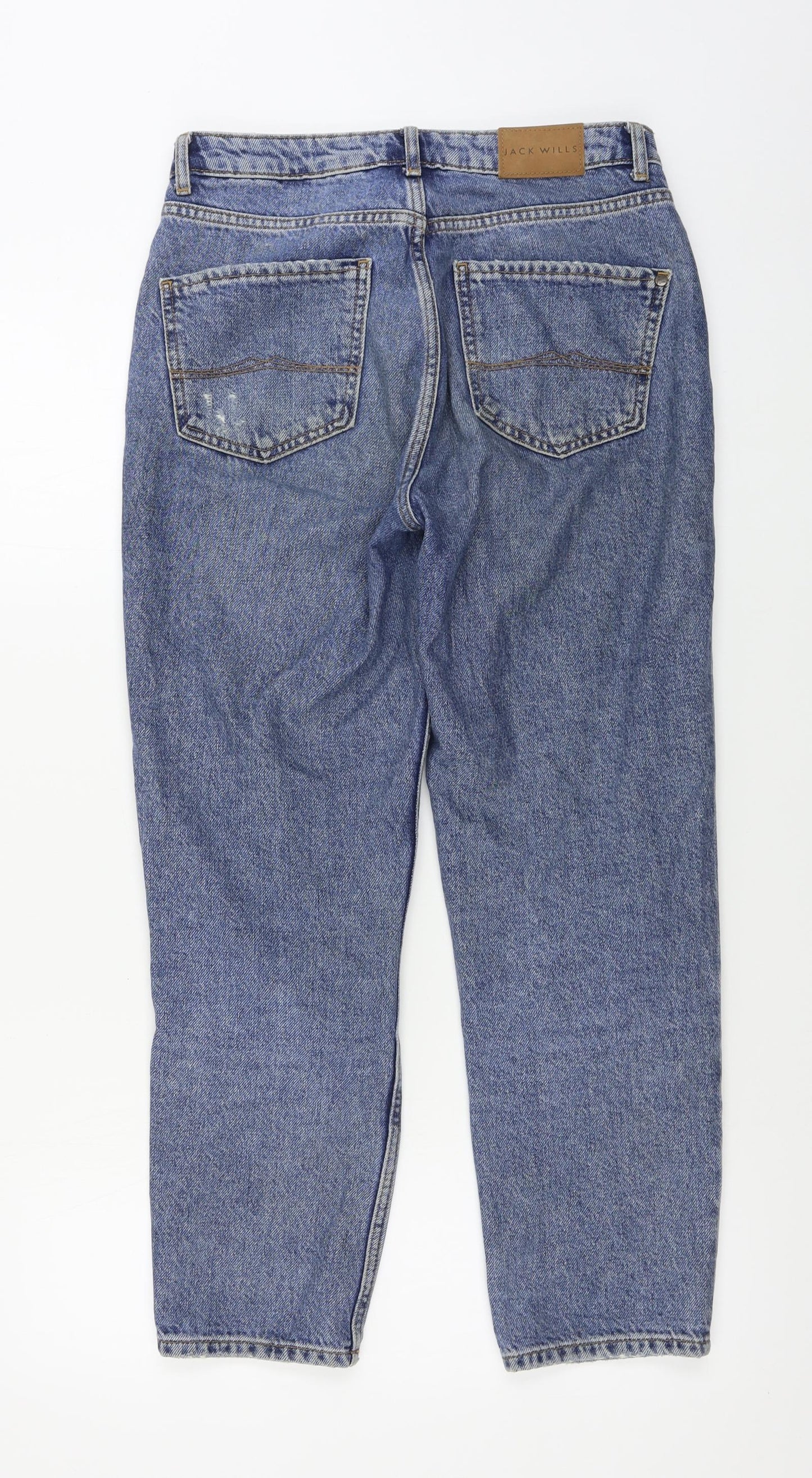 Jack Wills  Womens Blue   Straight Jeans Size 27 in L26 in