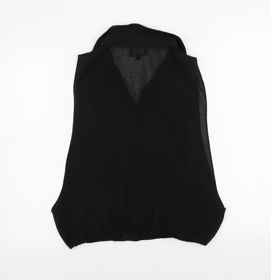 Tokyo Doll  Womens Black   Basic Button-Up Size 12