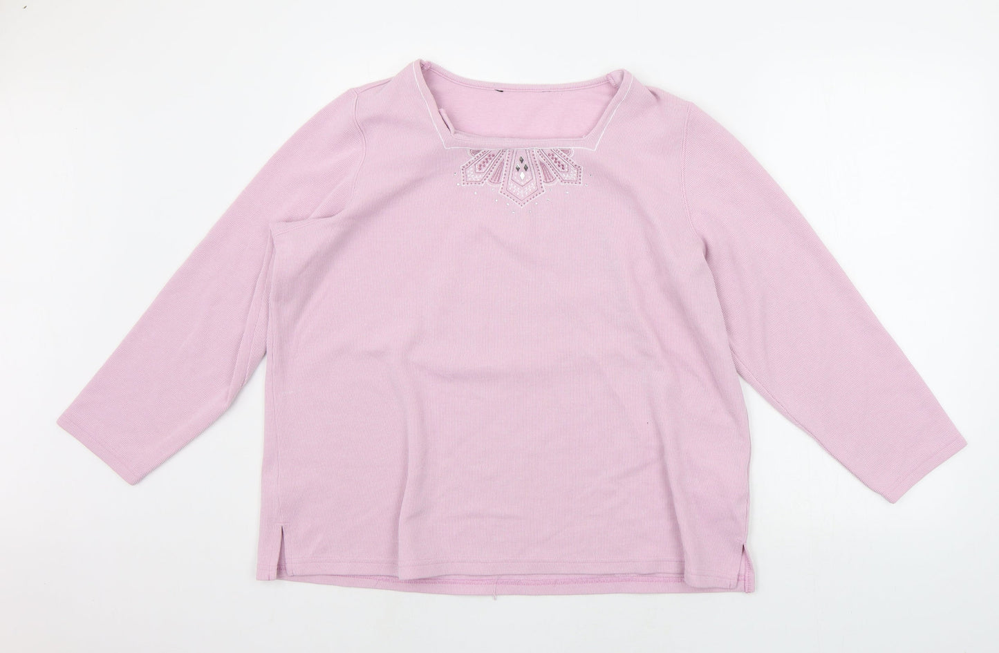 Preworn Womens Pink   Pullover Jumper Size L