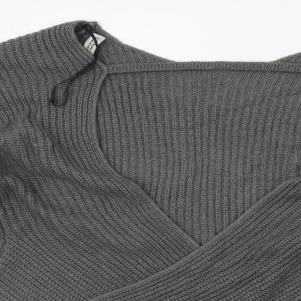 Divided Womens Grey   Pullover Jumper Size M