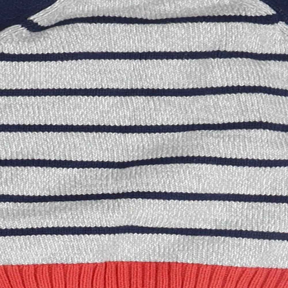 F&F Baby Grey Striped  Pullover Jumper Size 0-3 Months