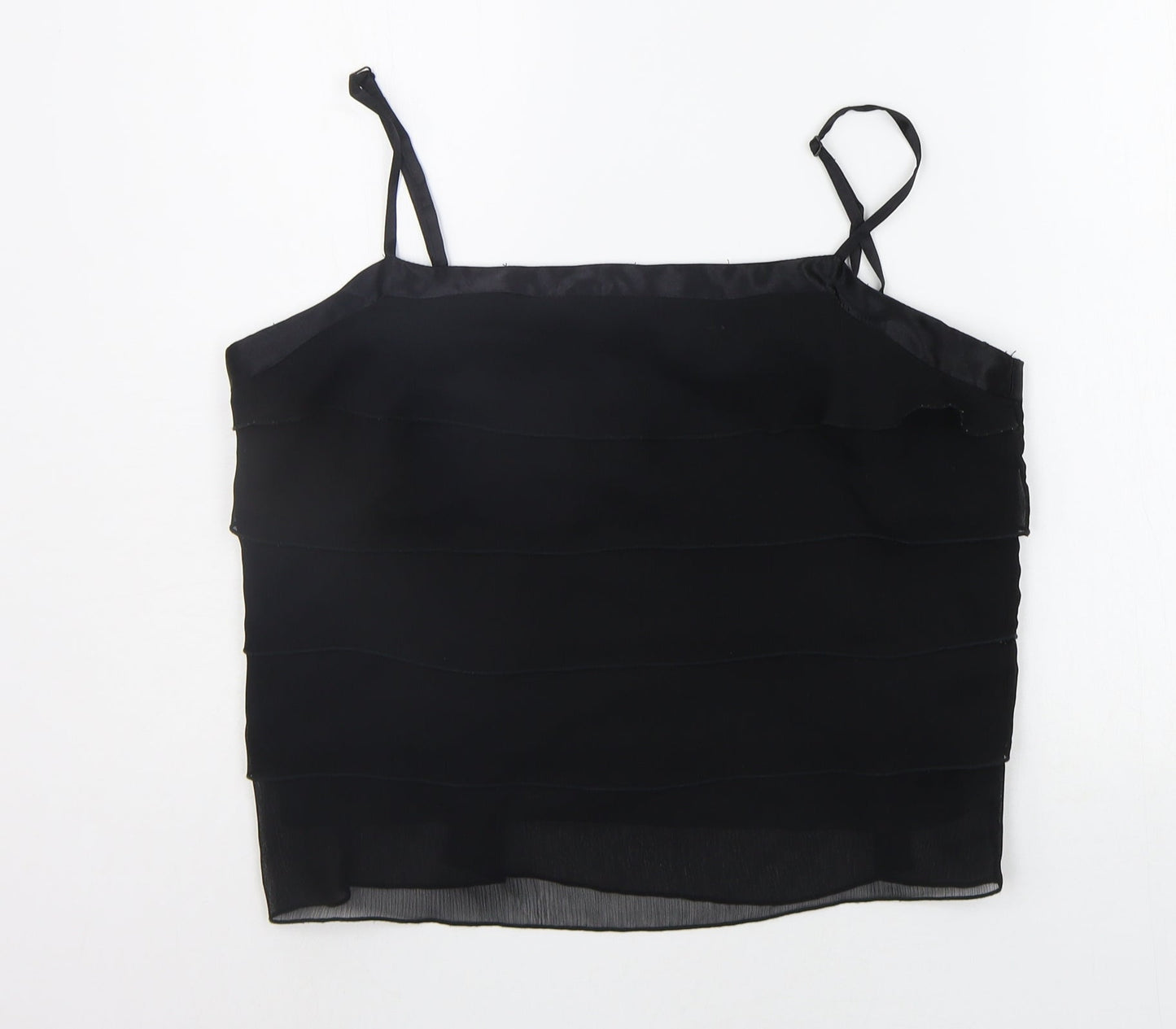 Dorothy Perkins Womens Black   Basic Tank Size 14