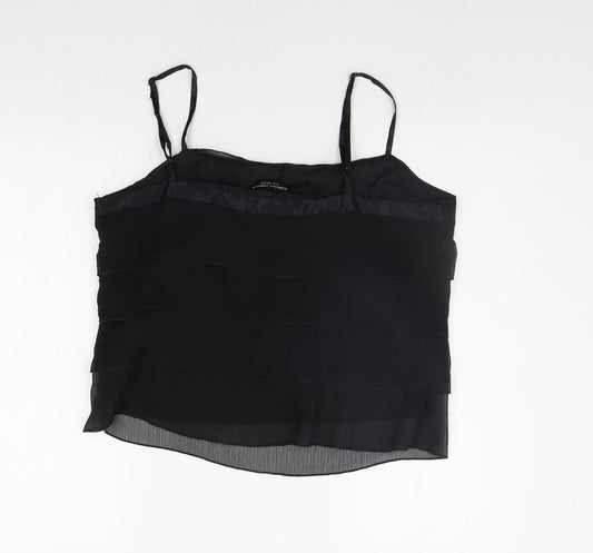 Dorothy Perkins Womens Black   Basic Tank Size 14