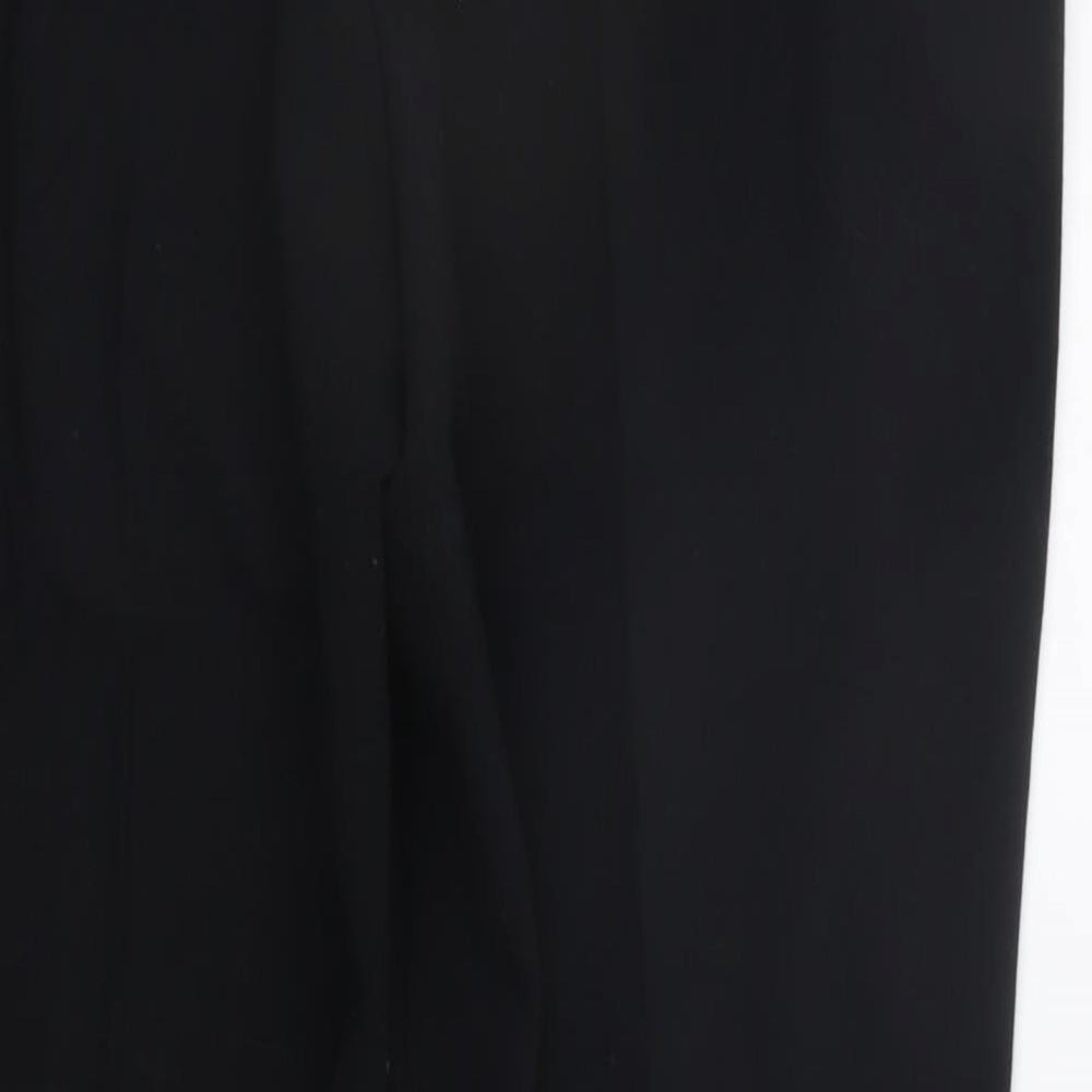 Marks and Spencer Womens Black   Trousers  Size 14 L26 in