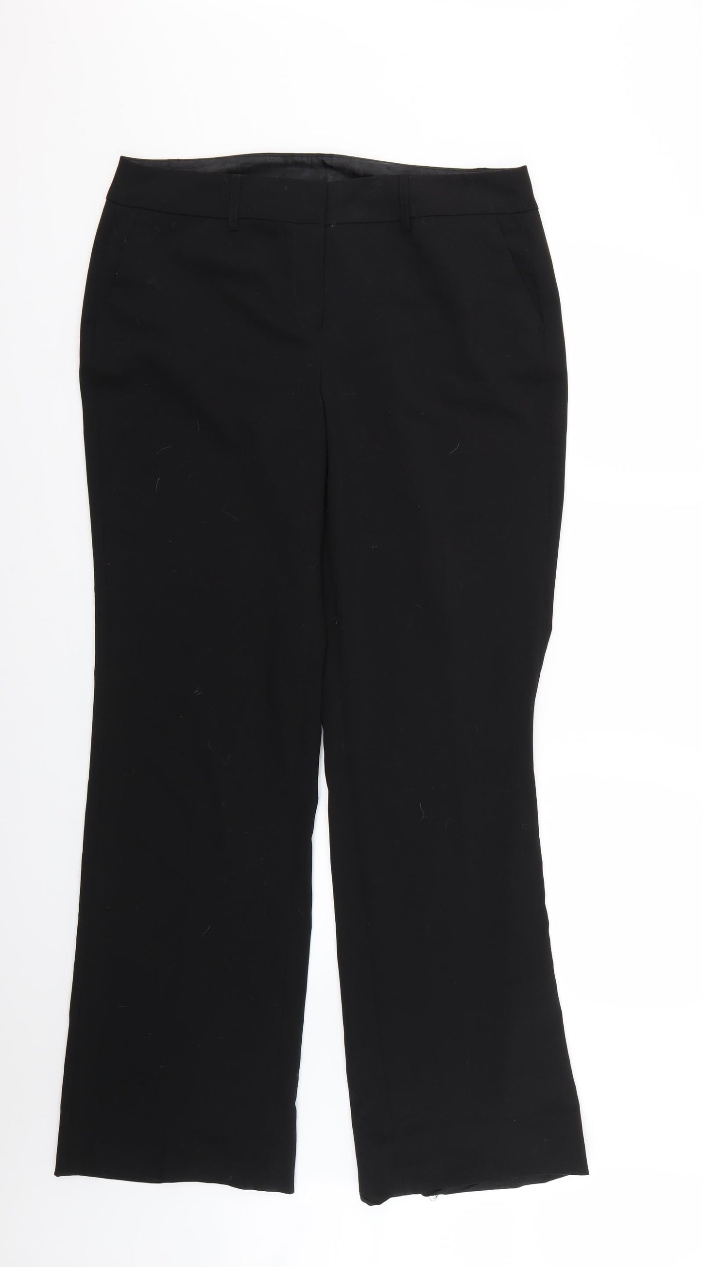 camateu Womens Black   Trousers  Size 18 L31 in