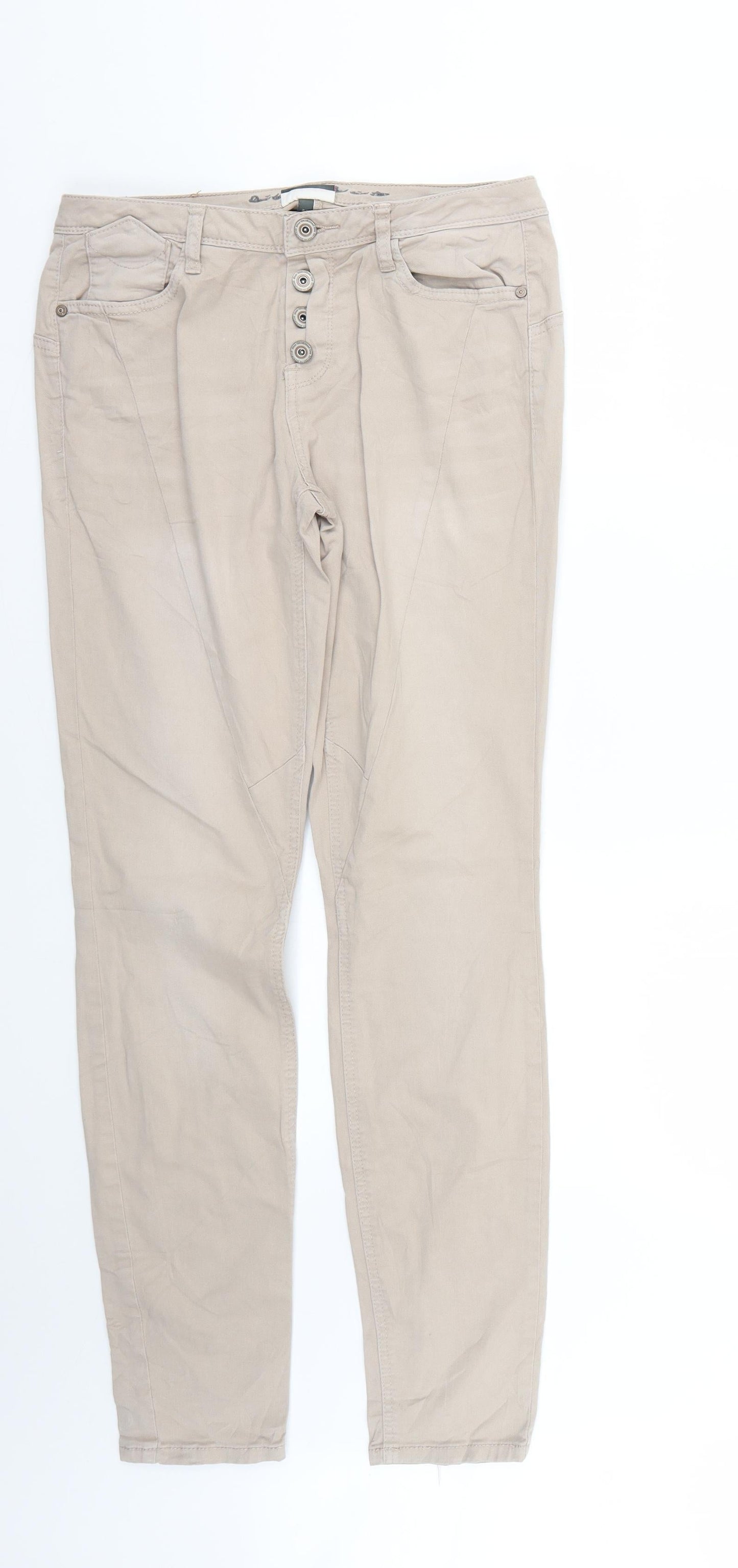 Street One Mens Beige   Skinny Jeans Size 25 in L30 in
