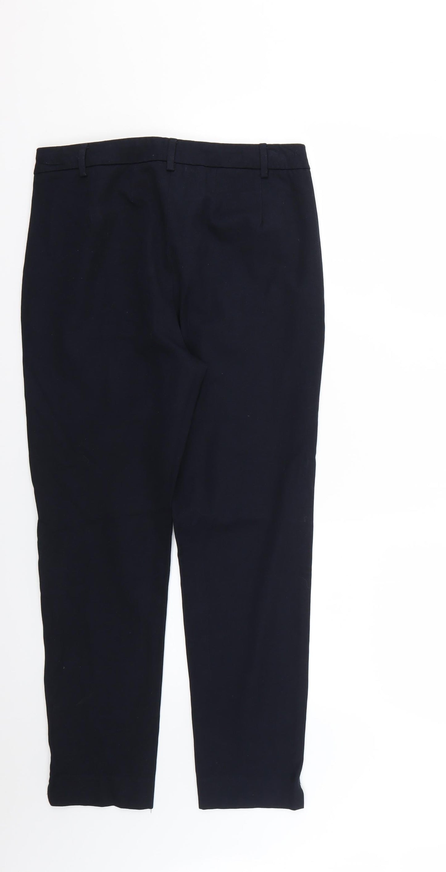 Marks and Spencer Womens Blue   Trousers  Size 10 L25 in