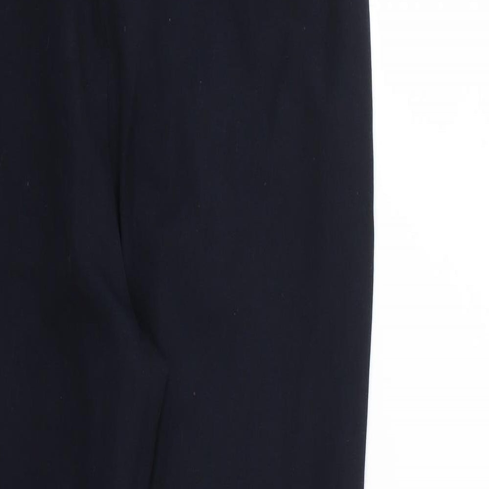 Marks and Spencer Womens Blue   Trousers  Size 10 L25 in