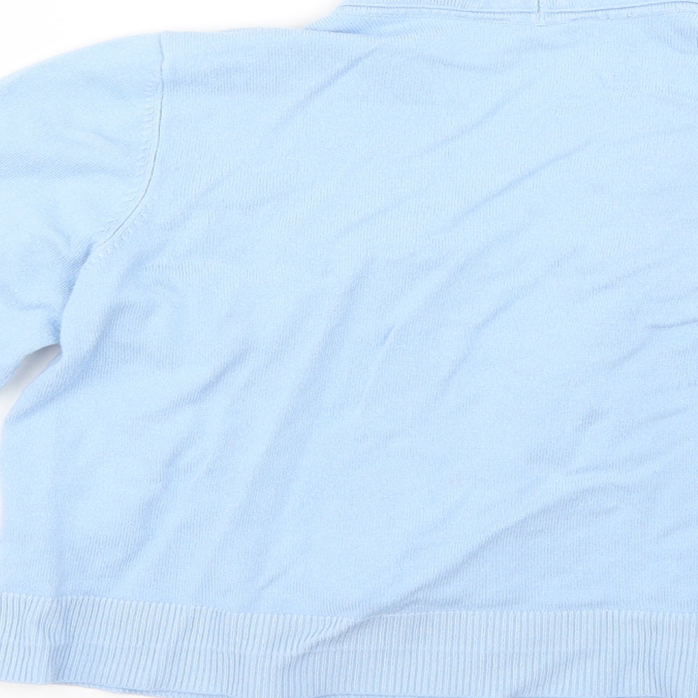 BHS Womens Blue   Cardigan Jumper Size 16