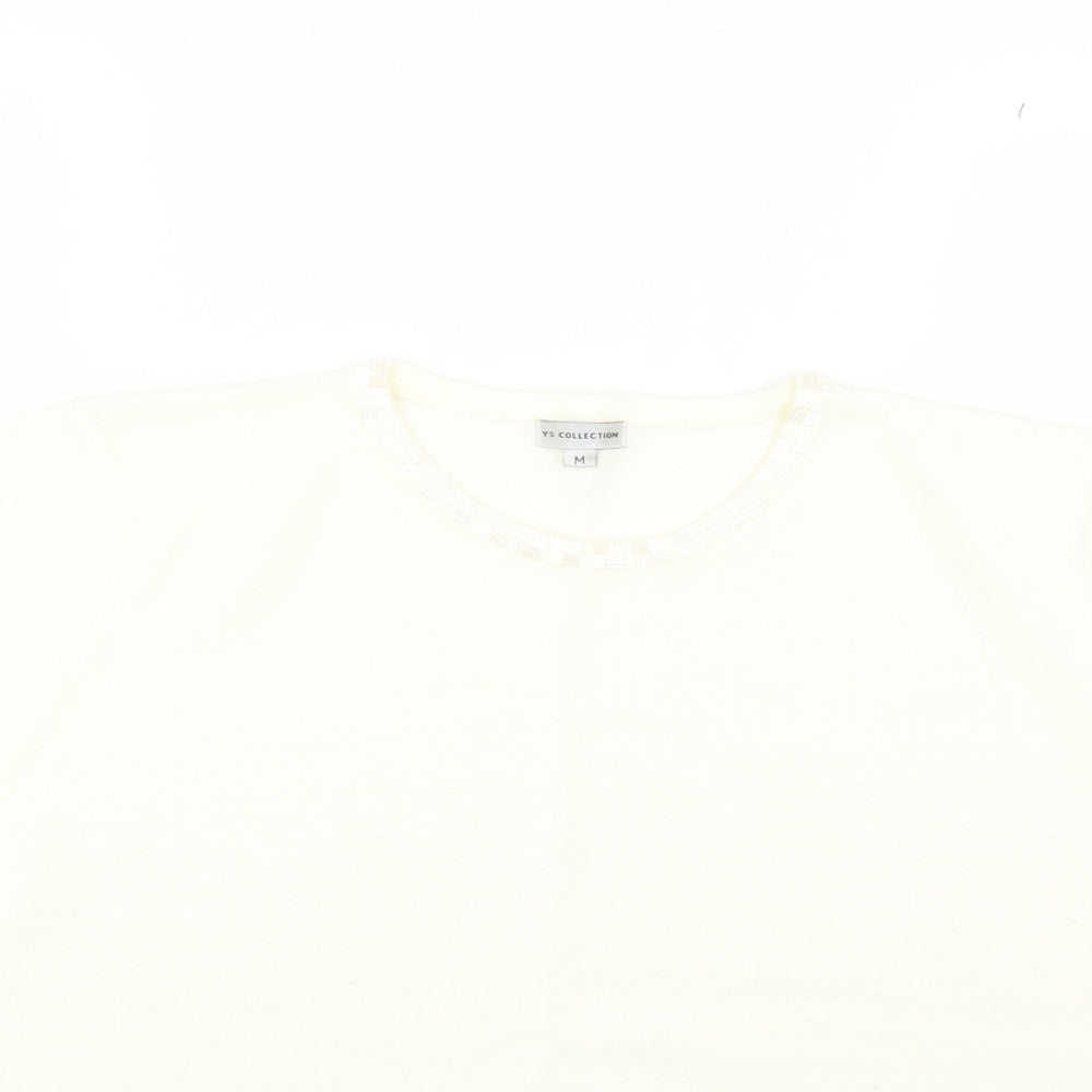 ys collection  Womens Yellow   Pullover Jumper Size M
