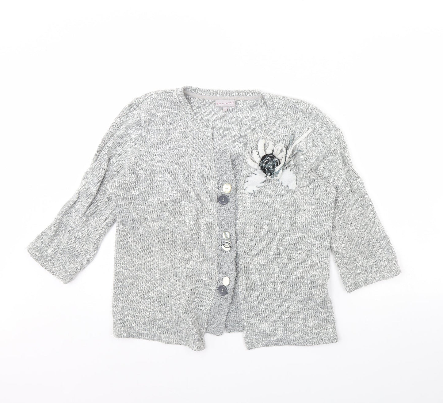 Per Una Womens Grey   Jacket  Size L