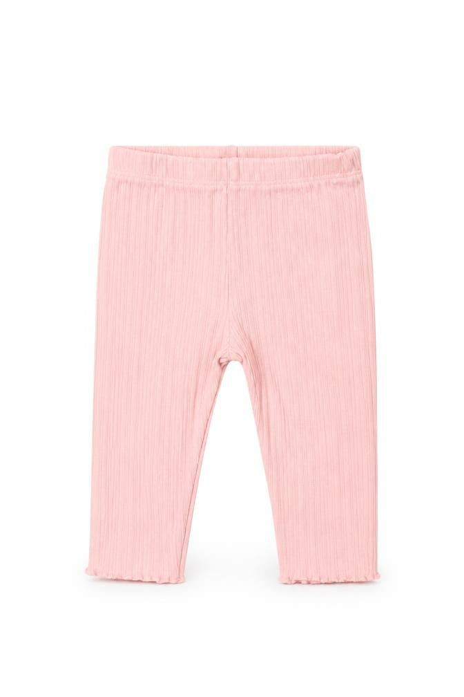 F&F Girls Pink   Capri Trousers Size 6-9 Months