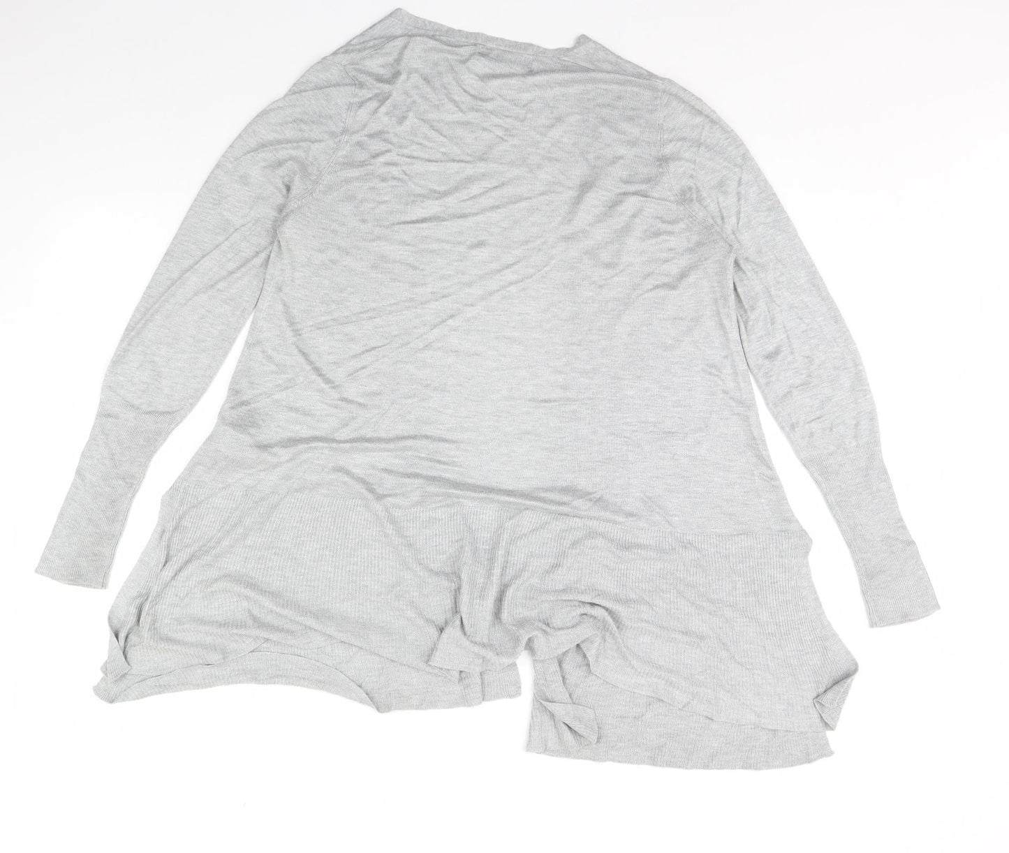 M&S Womens Grey   Cardigan Jumper Size M