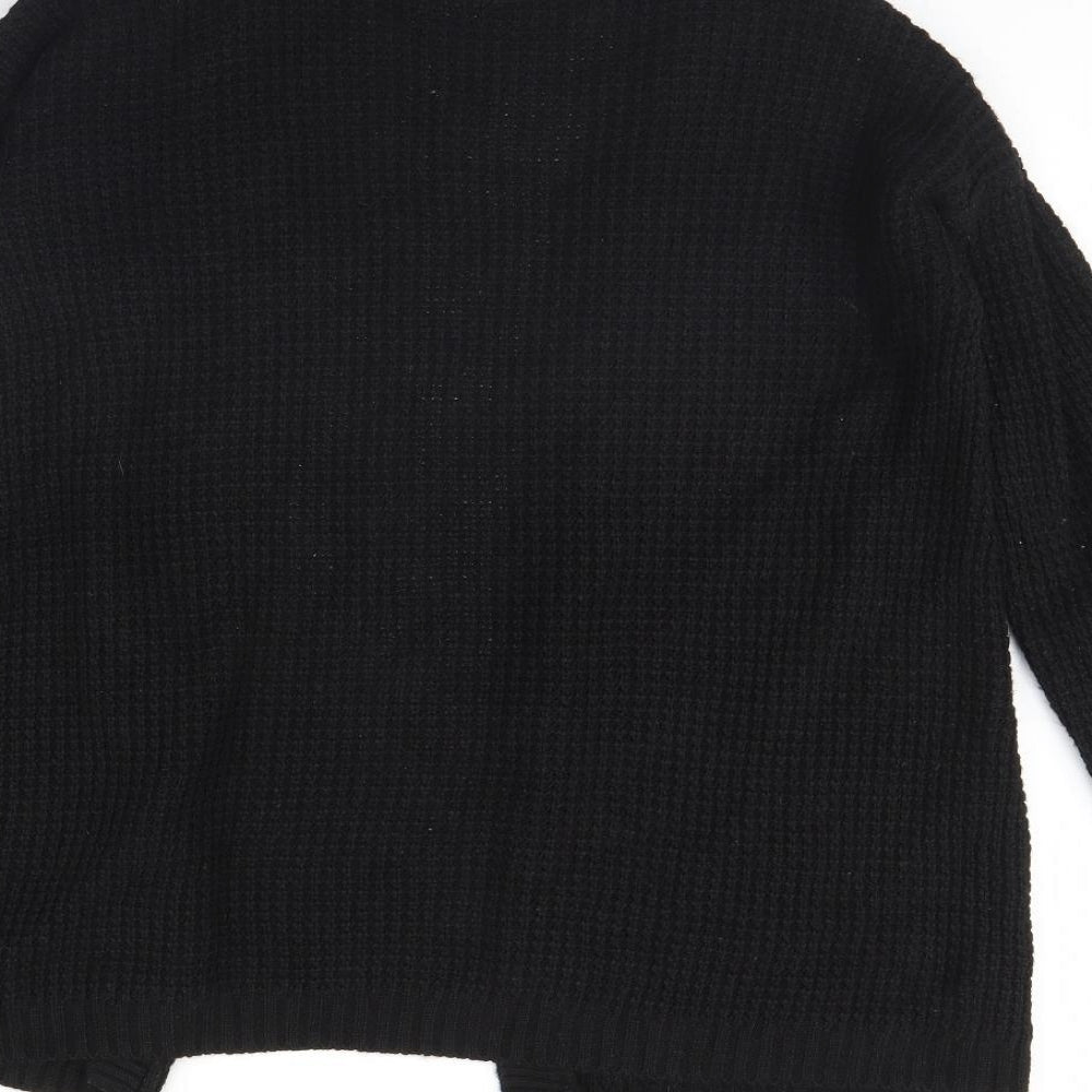 Boohoo Womens Black   Jacket  Size S