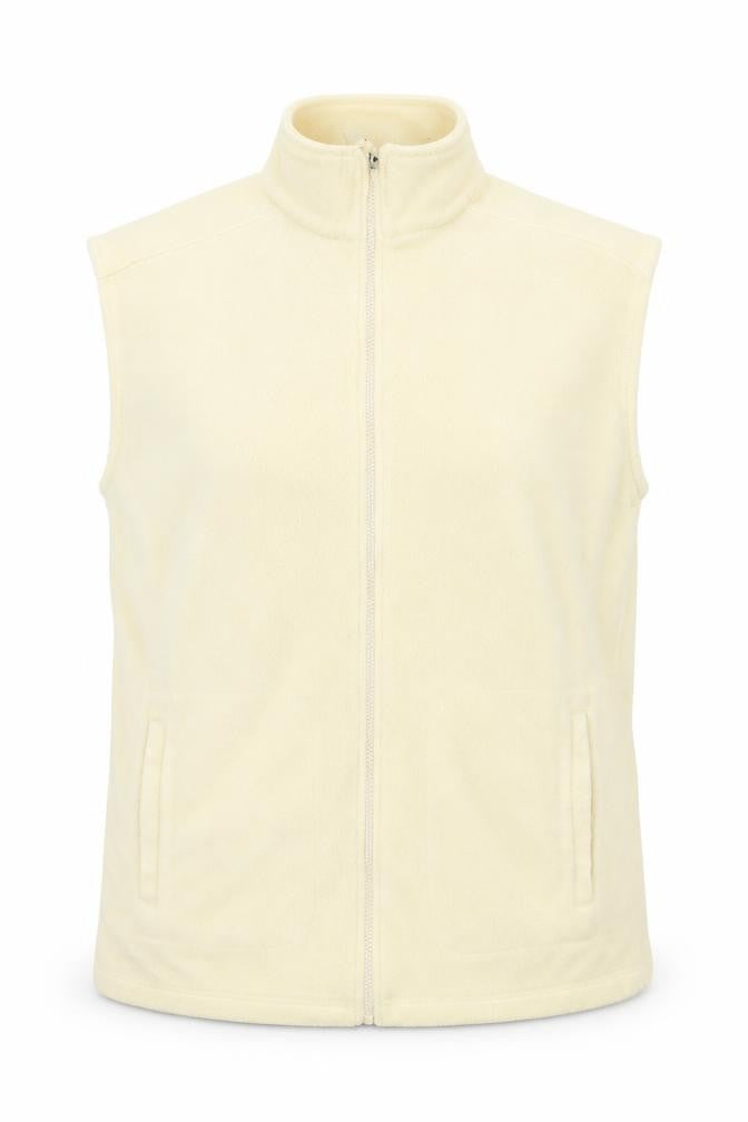 exe Womens Yellow  Fleece Gilet Jacket Size S