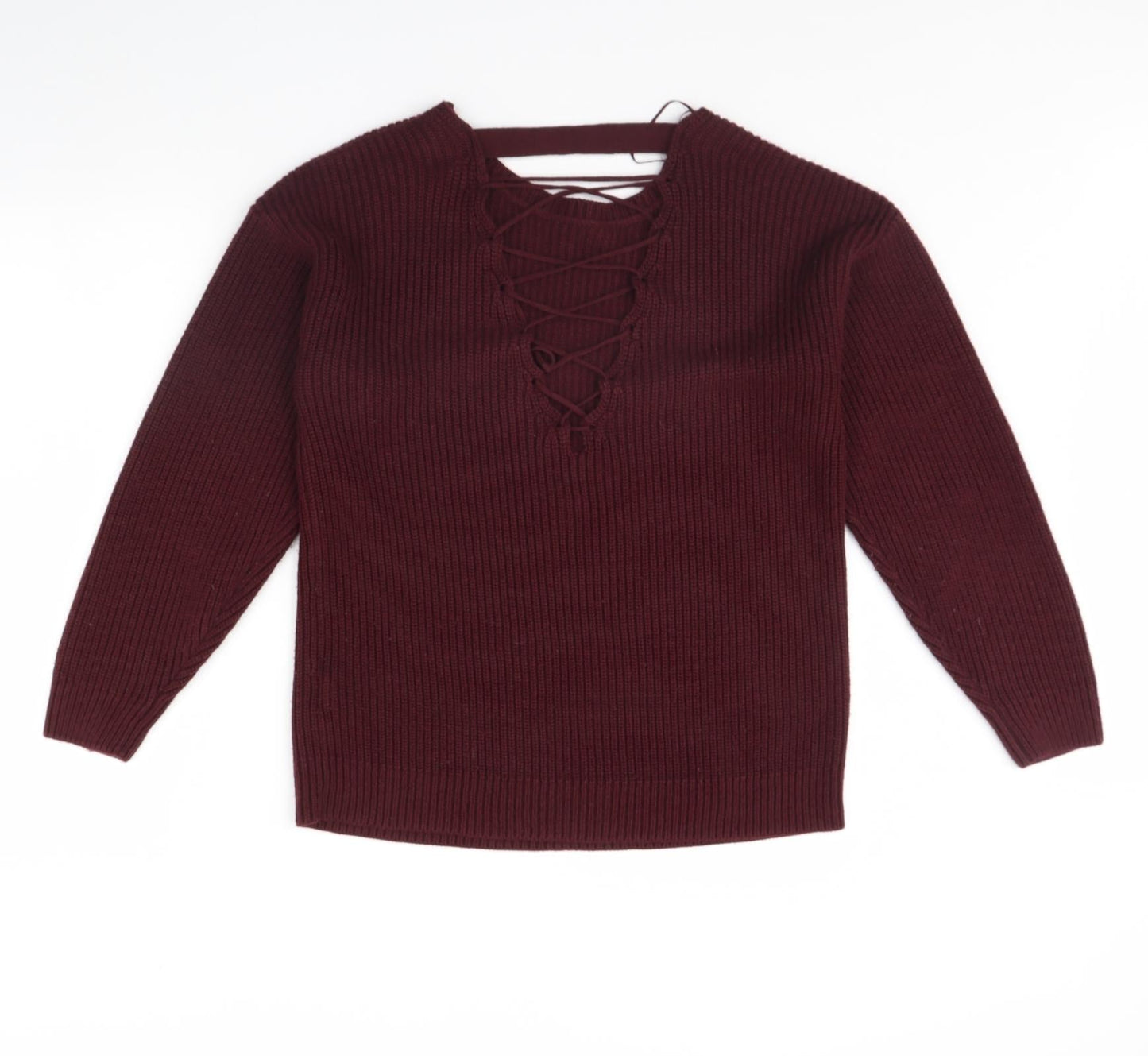 New Look Womens Purple   Pullover Jumper Size S