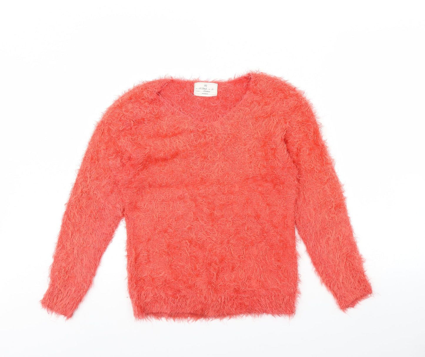 Preworn Womens Orange   Pullover Jumper Size XS