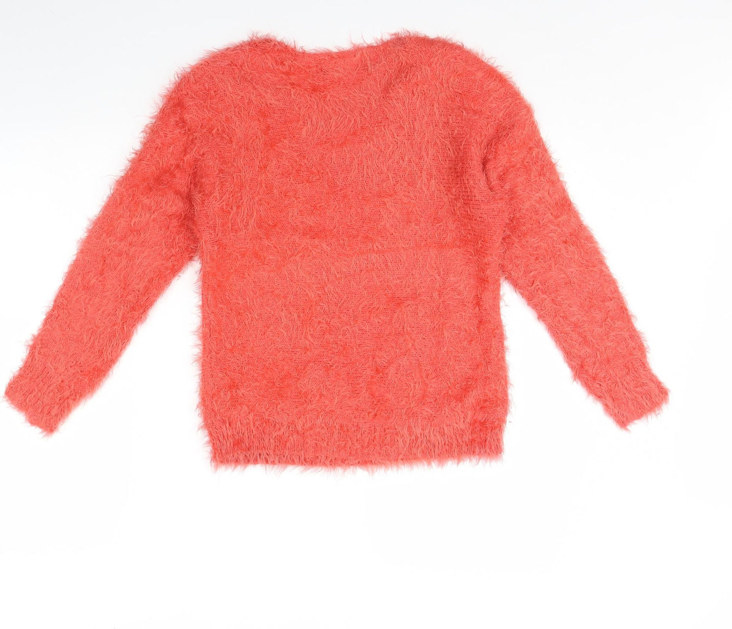 Preworn Womens Orange   Pullover Jumper Size XS