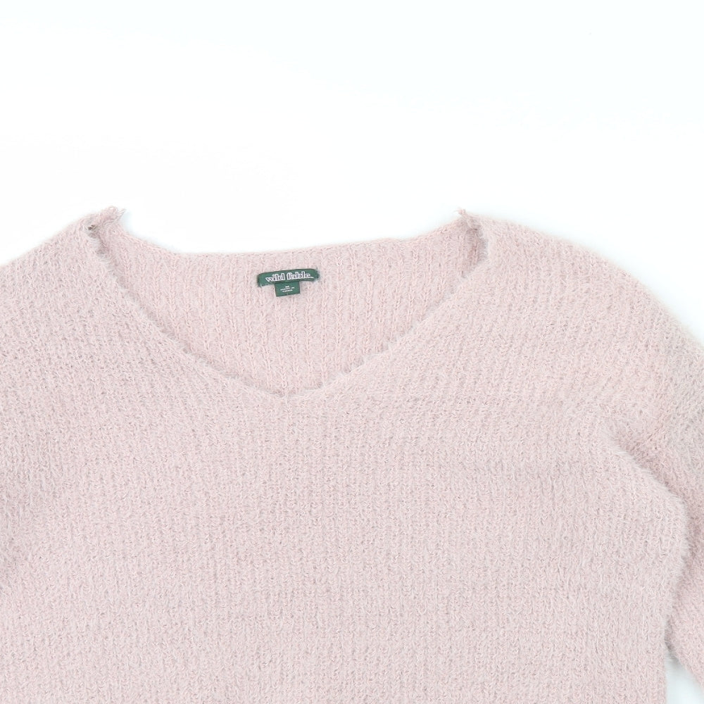 Wild Fable Womens Pink   Pullover Jumper Size M