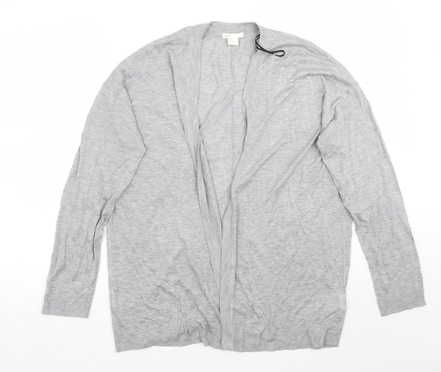 H&M Womens Grey   Cardigan Jumper Size S