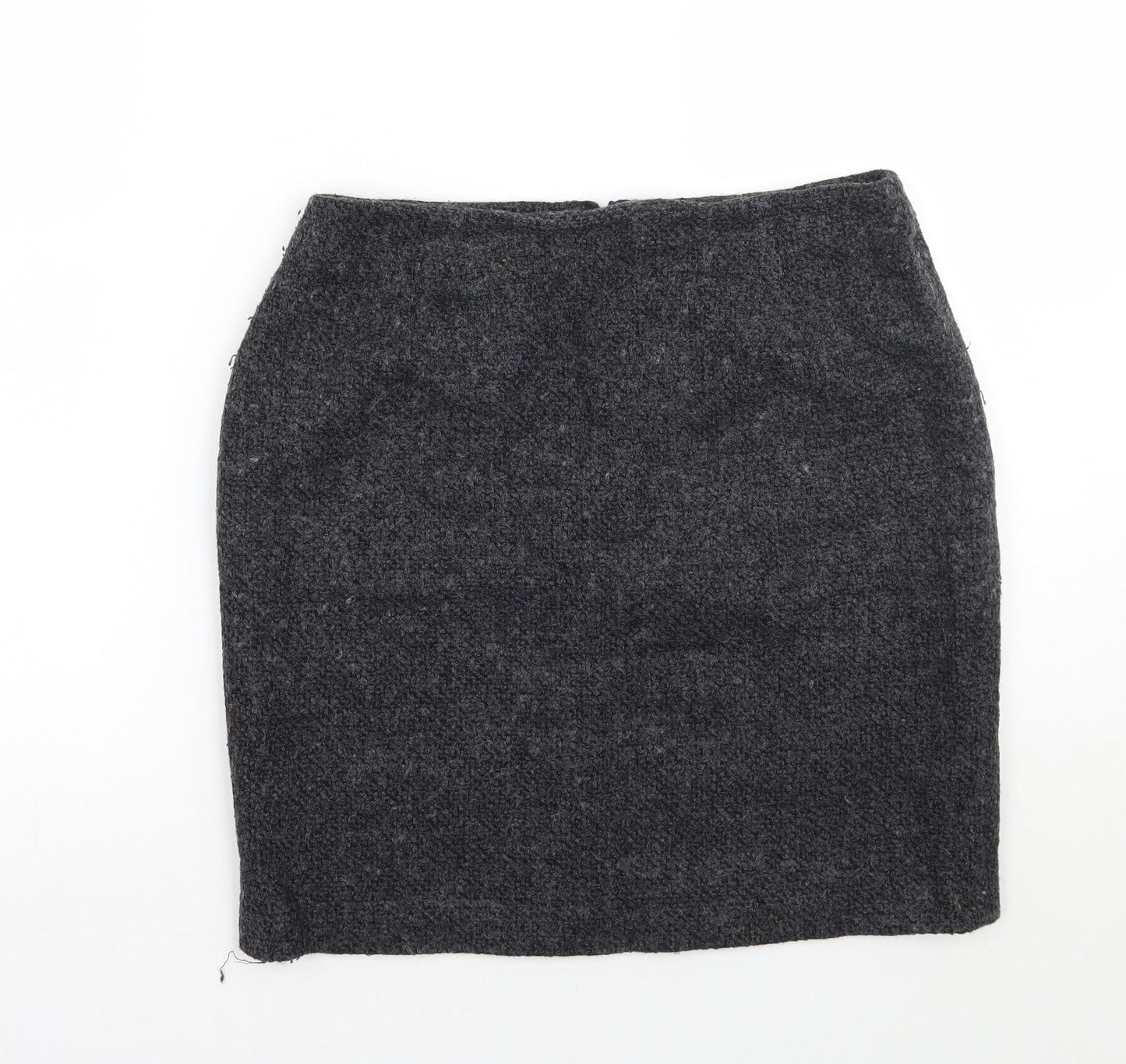 Wallis Womens Grey   A-Line Skirt Size 12