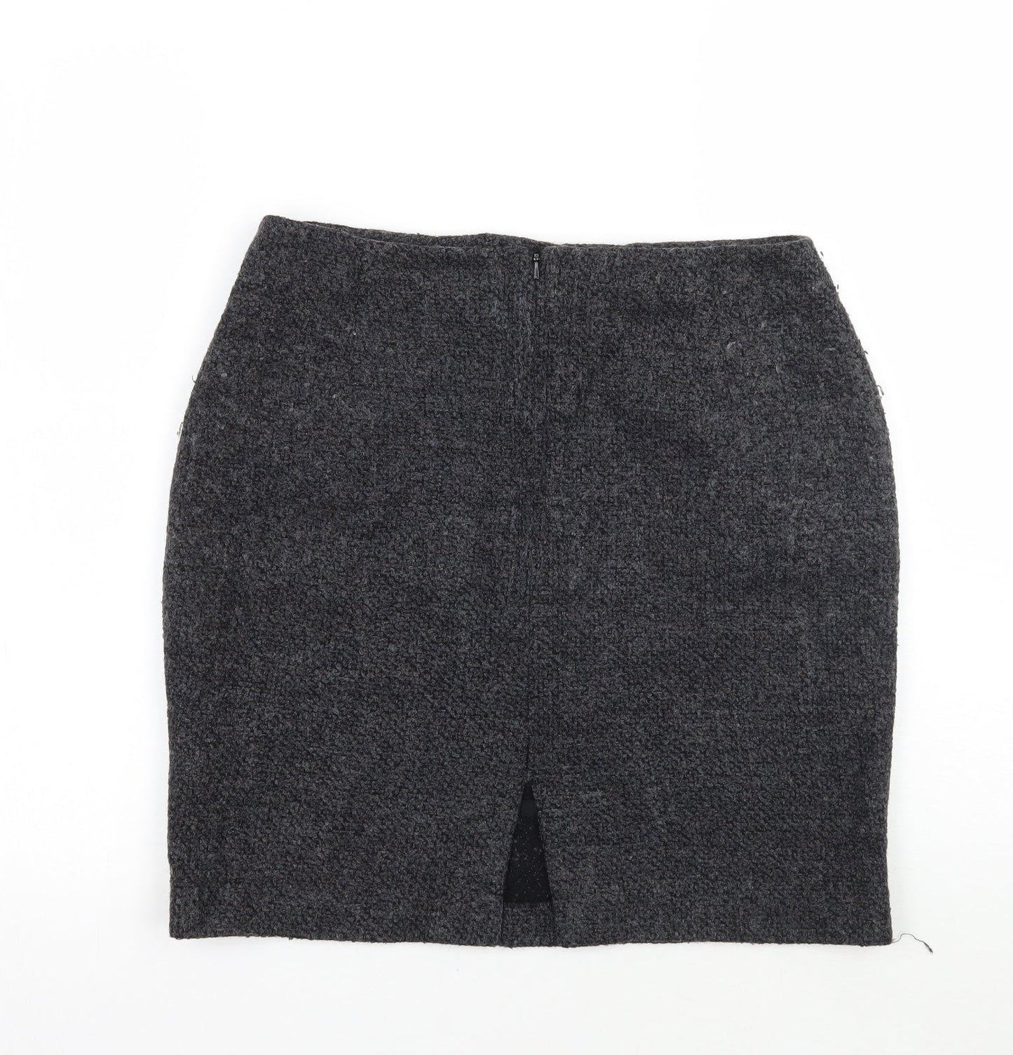 Wallis Womens Grey   A-Line Skirt Size 12
