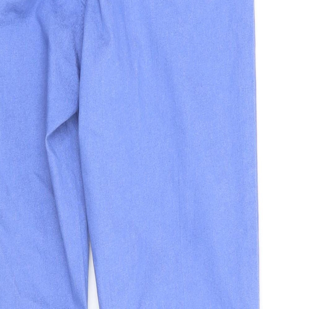 Marks and Spencer Womens Purple   Trousers  Size 8 L27 in