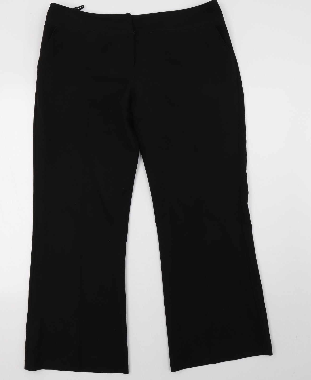 Dorothy Perkins Womens Black   Trousers  Size 16 L30 in
