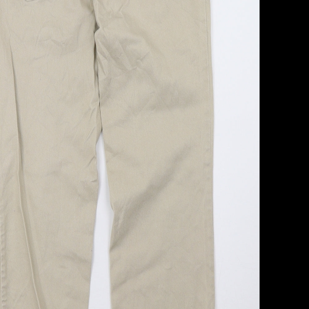 blue express Womens Beige   Trousers  Size 14 L29 in