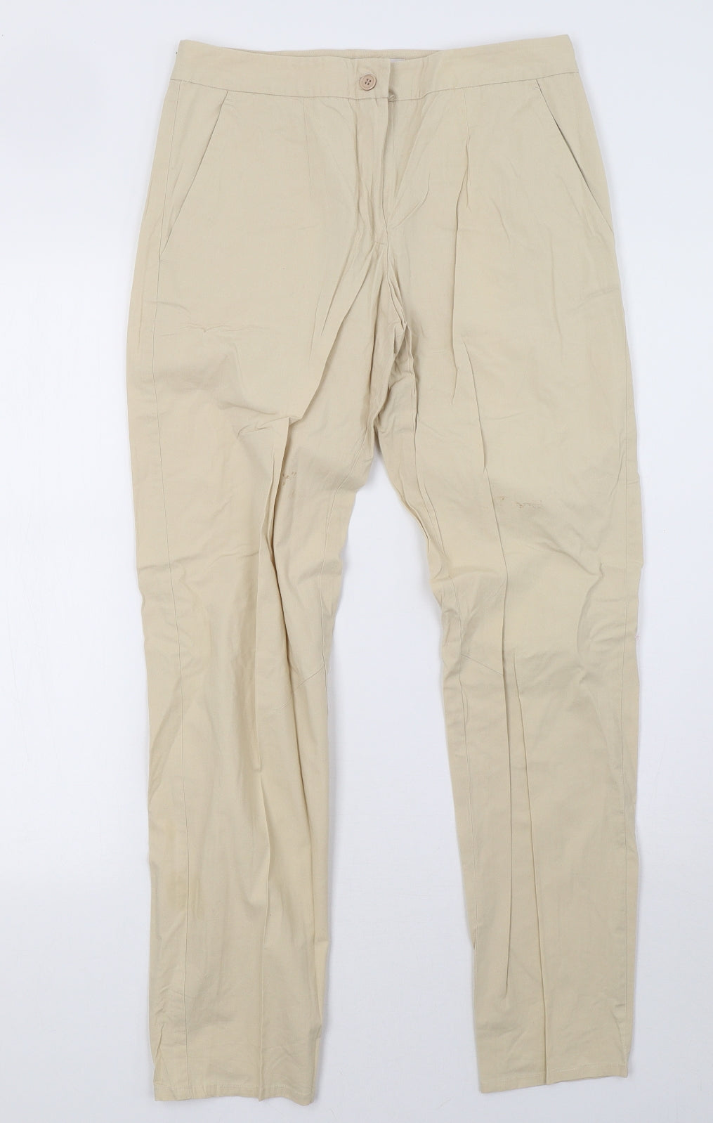 French Connection Womens Beige   Trousers  Size 8 L29 in