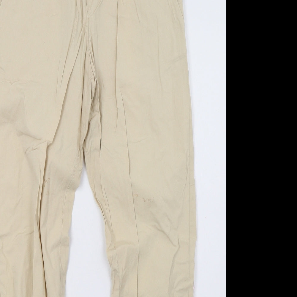 French Connection Womens Beige   Trousers  Size 8 L29 in