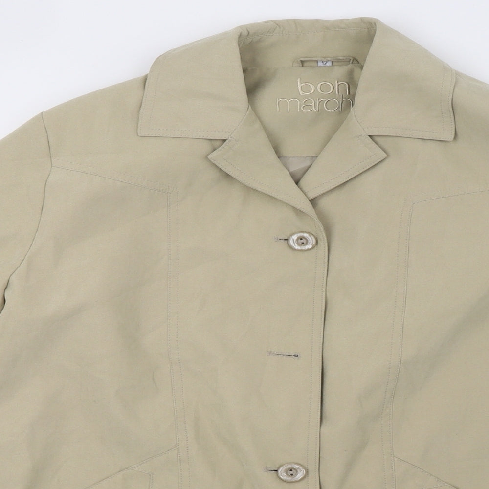 Bonmarché Womens Beige   Jacket  Size 12