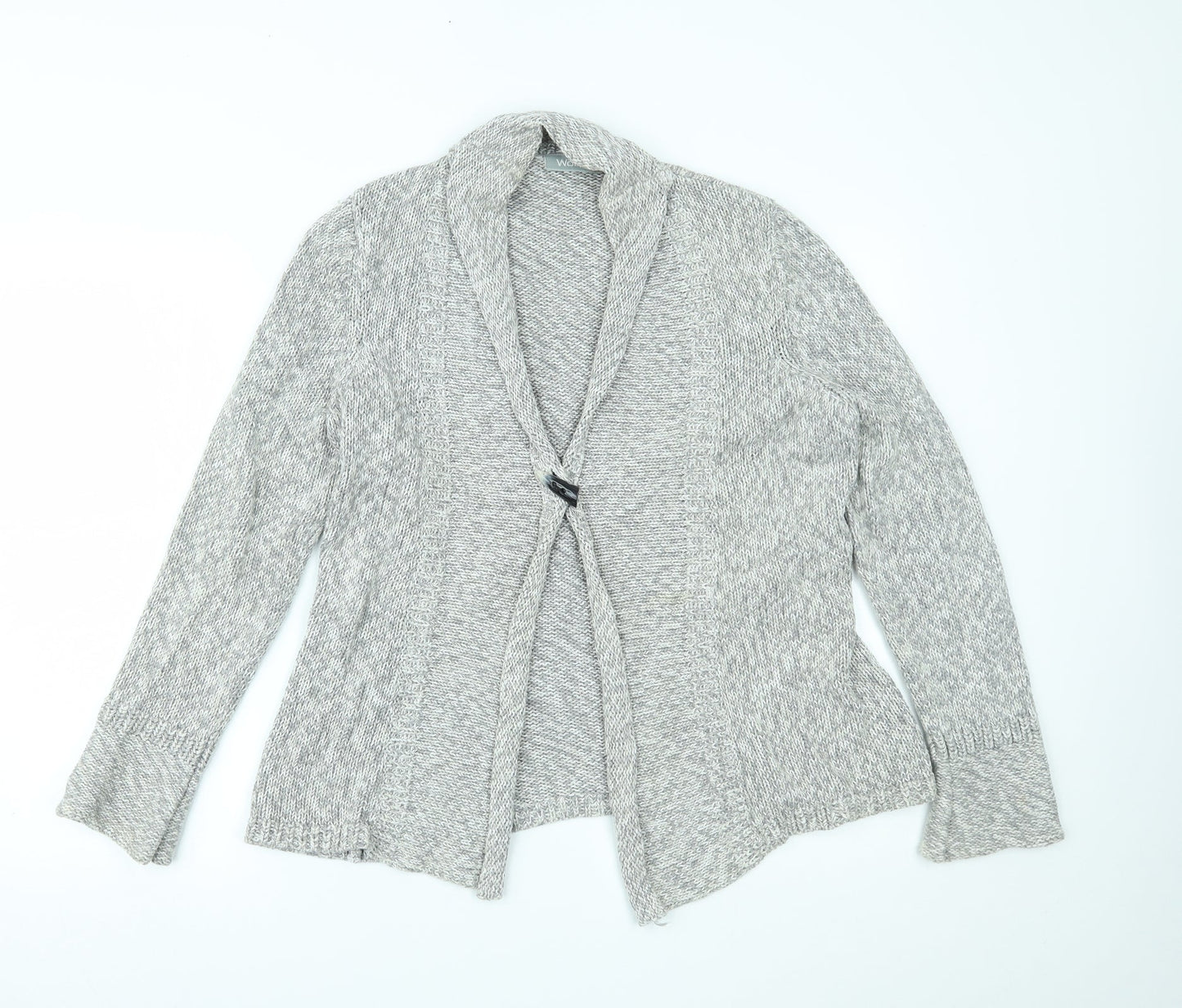 Wallis Womens Grey   Cardigan Jumper Size M