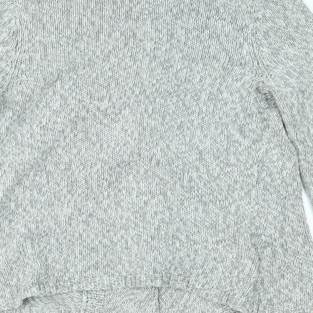 Wallis Womens Grey   Cardigan Jumper Size M